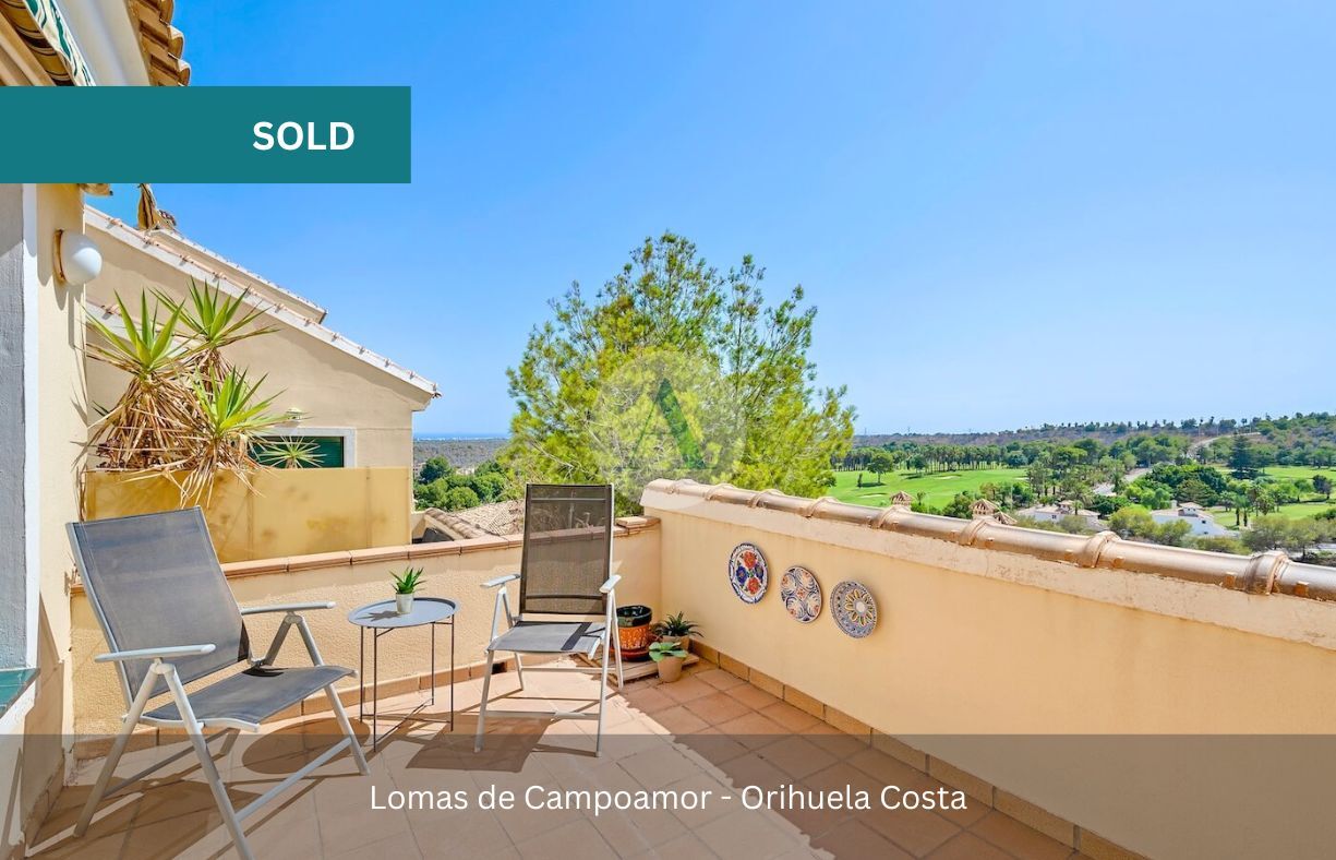 Sold apartment Lomas de Campoamor