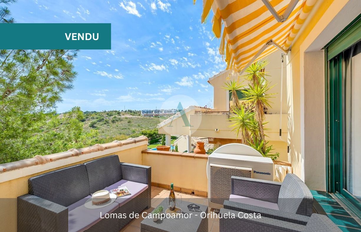 Vendu penthouse Lomas de Campoamor