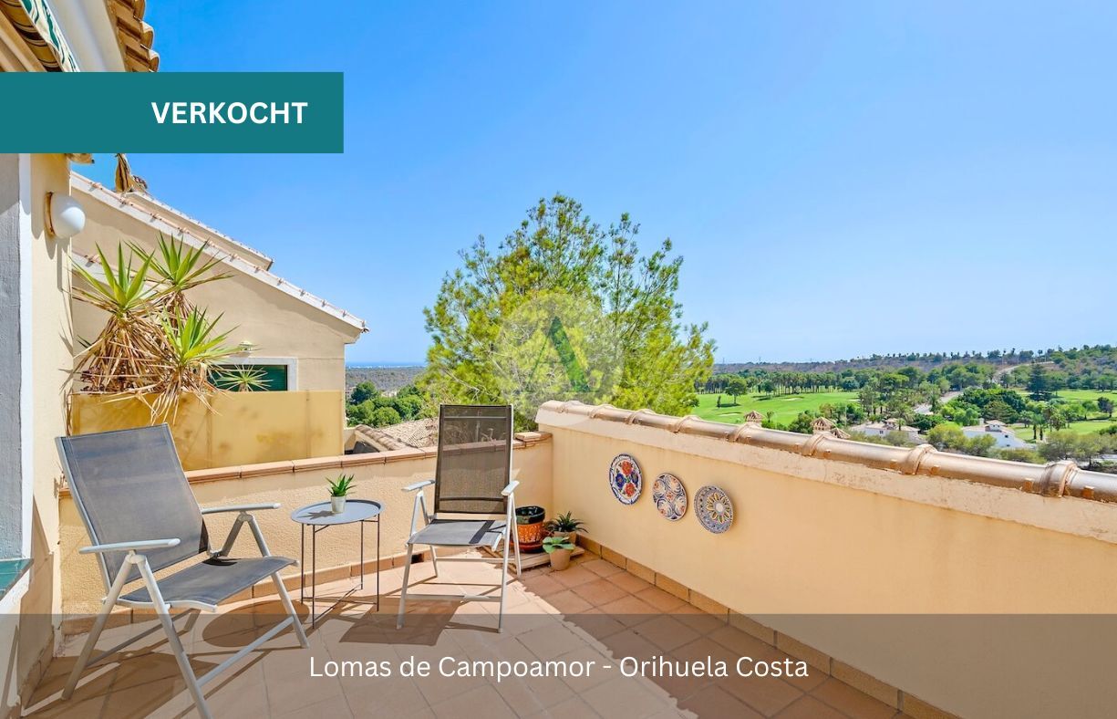 Verkocht appartement Lomas de Campoamor